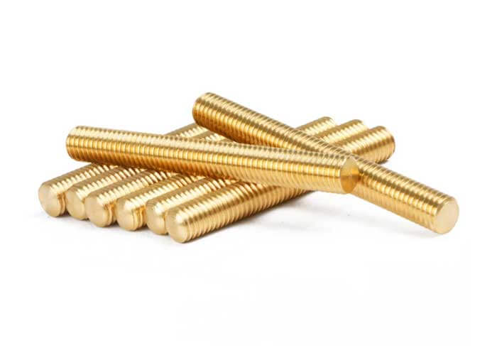custom made brass threaded rods case study